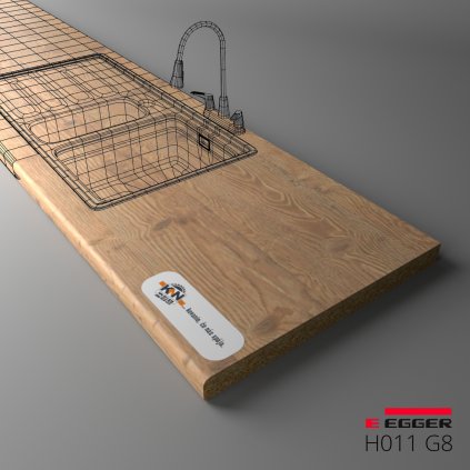 EGGER - Pracovná doska - H011 G8 - Smrek Nebrodi rustikal (Variant Dľžka 4100 mm, Variant Šírka 920 mm)