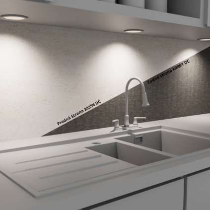 KAINDL - Zástena - K4891 DC / 38356 DC - 640 mm x 15 mm (Variant Dľžka 2050 mm)