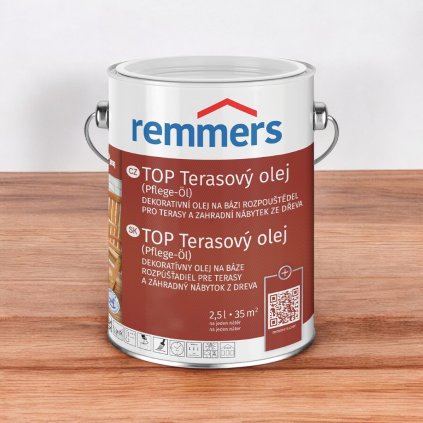 REMMERS TOP terasový olej 2,5L (Variant Farba TEAK)