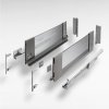 AXISPRO GLASS-C/168mm antracit, výsuv s tlmením (Variant Dľžka 550 mm)