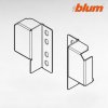 BLUM ANTARO flexibilný držiak relingu ZRR.5200 (Variant Farba Sivá)