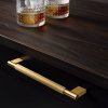 Úchytka - Viefe ARPA Mosadz brúsená (VAR ROZTEC 192 mm)