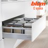 BLUM - ANTARO TOB - KOMPLET SET - sada C - sivá - 30kg- plnovýsuv s tlmením (Variant Dľžka 300 mm)
