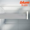 BLUM - ANTARO TOB - KOMPLET SET - sada M - sivá - 30kg- plnovýsuv s tlmením (Variant Dľžka 550 mm)