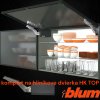 BLUM - AVENTOS HK TOP -  KOMPLET SET - sada - sivá tmavá - na úzky hliníkový rám (VAR ROZTEC 22K2300)