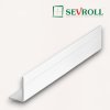 SEVROLL - uholník 17x11 mm - biela lesk (Variant Dľžka 1700 mm)