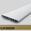 Sokel - S120 s fóliou - výška 120 mm (Variant Farba Zlatá brúsená)