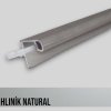 S068/LED - Úchytkový profil pre horné skrinky LED - 4 m (Variant Farba Čierna)