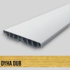 Sokel - S100 s fóliou - výška 100 mm (Variant Farba Zlatá brúsená)