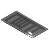 Hettich-OrgaTray 440 príborník biely, hľbka 380 - 440 mm šírka (VAR ROZTEC 701 - 800 mm)