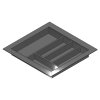 Hettich-OrgaTray 440 príborník biely, hľbka 380 - 440 mm šírka (VAR ROZTEC 701 - 800 mm)