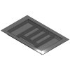 Hettich-OrgaTray 440 príborník biely, hľbka 380 - 440 mm šírka (VAR ROZTEC 701 - 800 mm)