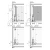 Hettich-ATIRA sada striebro 176/ (Variant Dľžka 470mm)