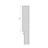 WOWFRONT - TYP : F203 frézované fronty surové