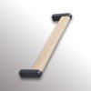 Úchytka - Furnipart CROSSING Dub / Čierna matná (VAR ROZTEC 160 mm)