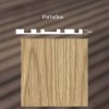 LATHO - Fresati PORTOFINO, Multiplex, hrúbka 20 mm, drevina - (Variant Drevo TEAK)