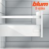 BLUM - ANTARO TOB - KOMPLET SET - sada D - biela - 30kg- plnovýsuv s tlmením (Variant Dľžka 400 mm)