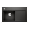 Blanco - SET Drez Zenar 45 S + Batéria Linus - S + Smetný kôš Flexon II, Čierna (Variant orientácia Pravá, Variant širka korpusu pre kôš 600 mm)