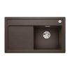 Blanco - SET Drez Zenar 45 S + Batéria Linus - S + Smetný kôš Flexon II, Káva (Variant orientácia Pravá, Variant širka korpusu pre kôš 450 mm)