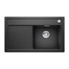 Blanco - SET Drez Zenar 45 S + Batéria Linus - S + Smetný kôš Flexon II, Antracit (Variant orientácia Pravá, Variant širka korpusu pre kôš 600 mm)