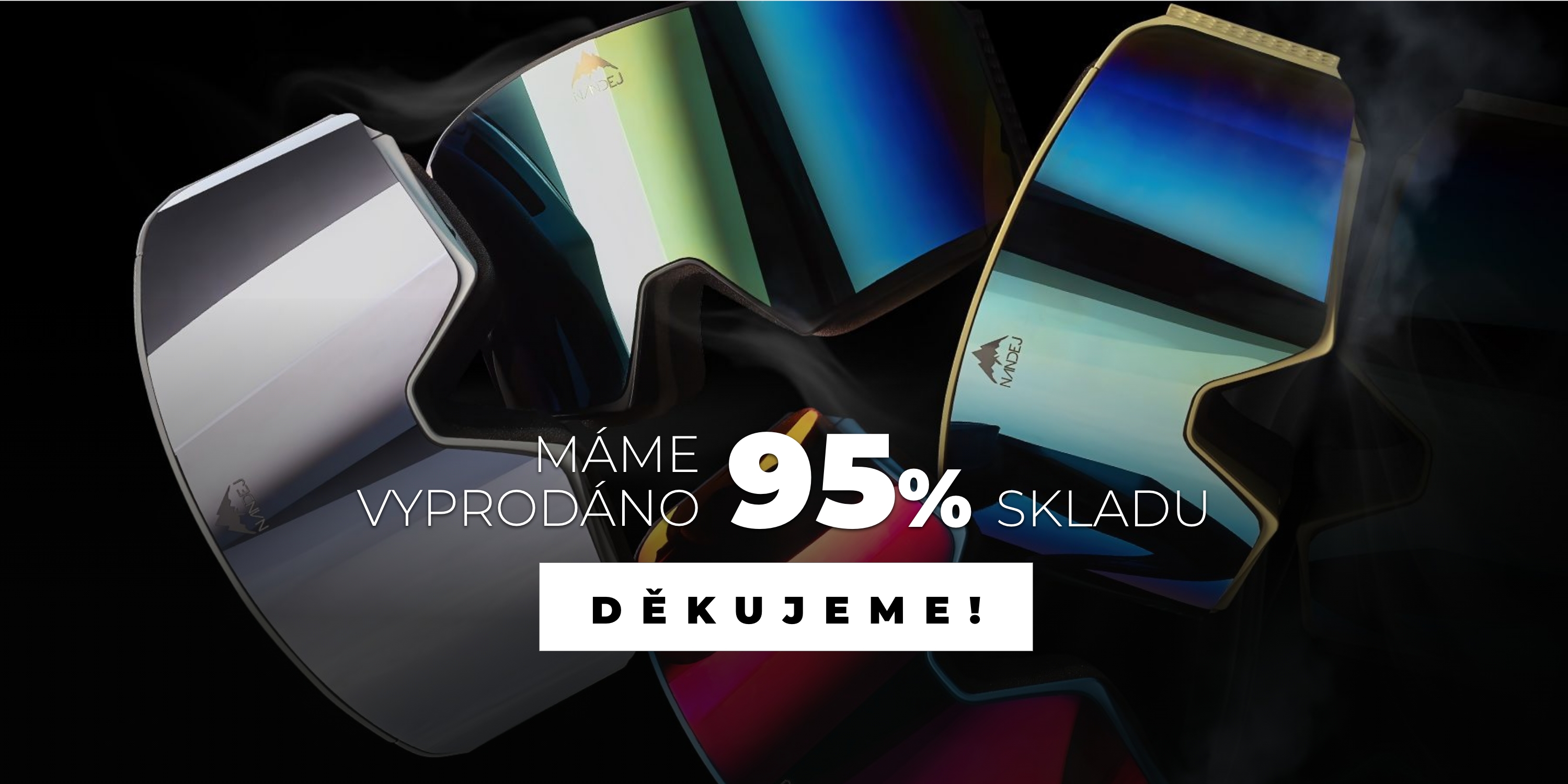 95 % skladu vyprodáno