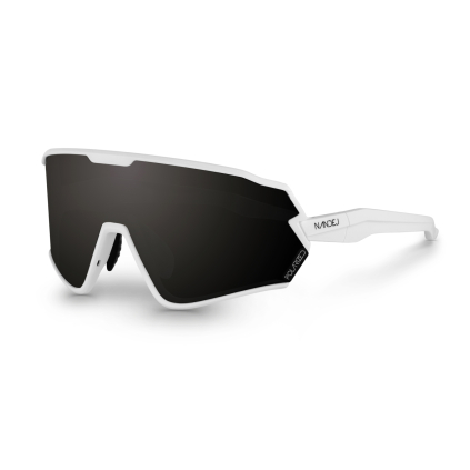 NANDEJ ACTION LESS- White/ Black  POLARIZACE / velikost S-M-L