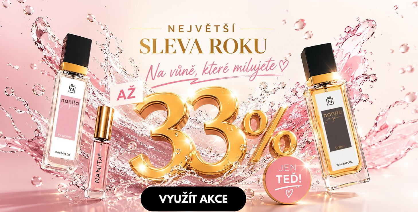 Pozor milovníci vůní! Sleva až -33 % na parfémy končí už 30. 6.