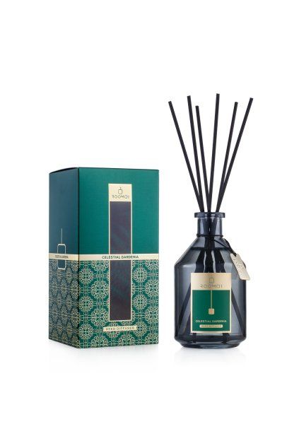 Celestial Gardenia Diffuser+Stick+Pack Still Life 2024