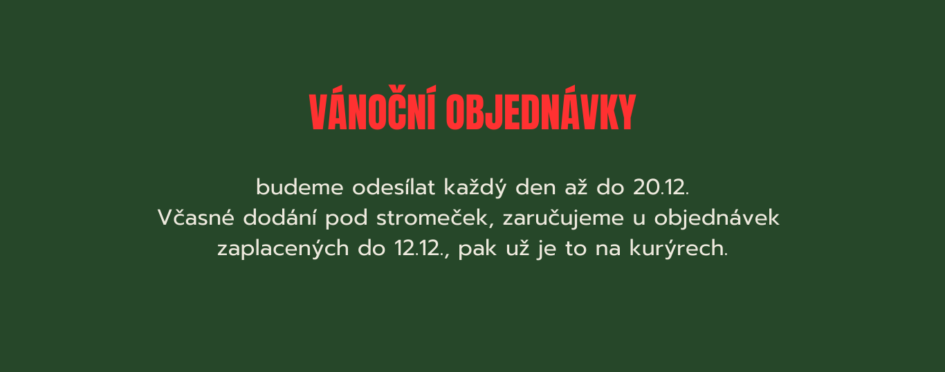 vánoční objednávky termín