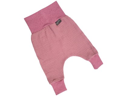 baggy muselin mauve 17065
