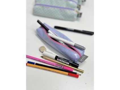 penálek NANITCE blankytně modře proužkovaný