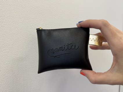 Peněženka na doklady - černá