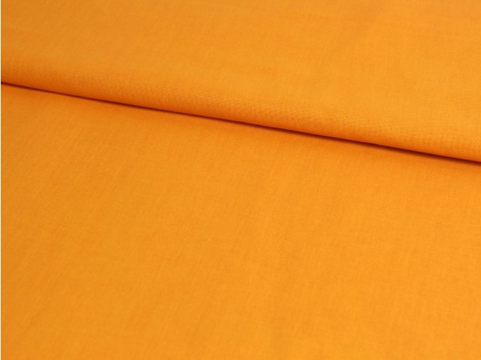 Bavlněné plátno - oranžové