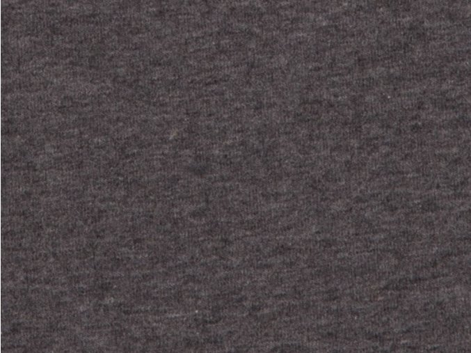 Teplákovina nepočestná - tmavě šedý melír S1789