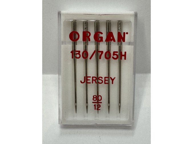 Organ- jehly strojové Jersey 80