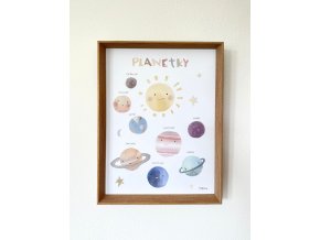 plakat planetky