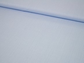 Bavlněné plátno - proužek světle modrý 1mm