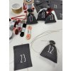 Adventní kalendář - DIY sada - materiál a návod na výrobu - šedý