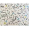 ZBYTEK Bavlněné plátno - ptáčci na louce 150x74cm