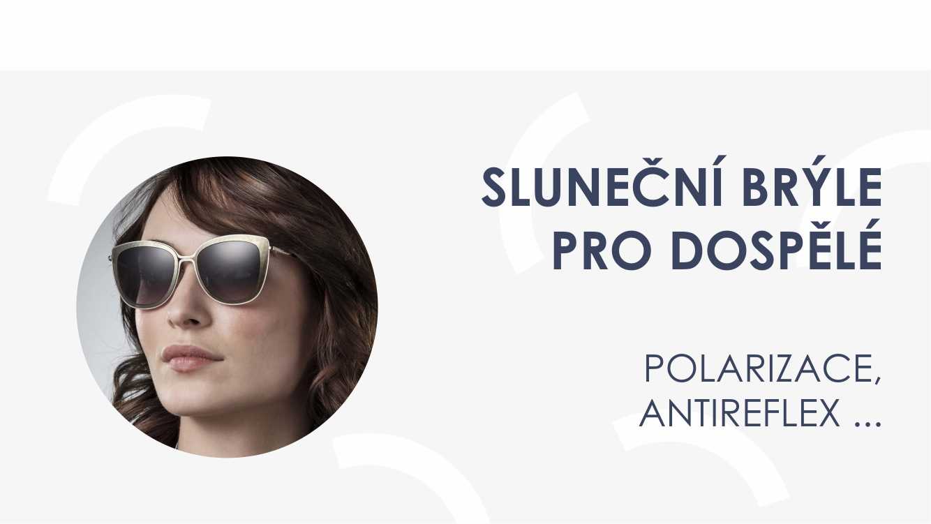 Sluneční brýle pro dospělé