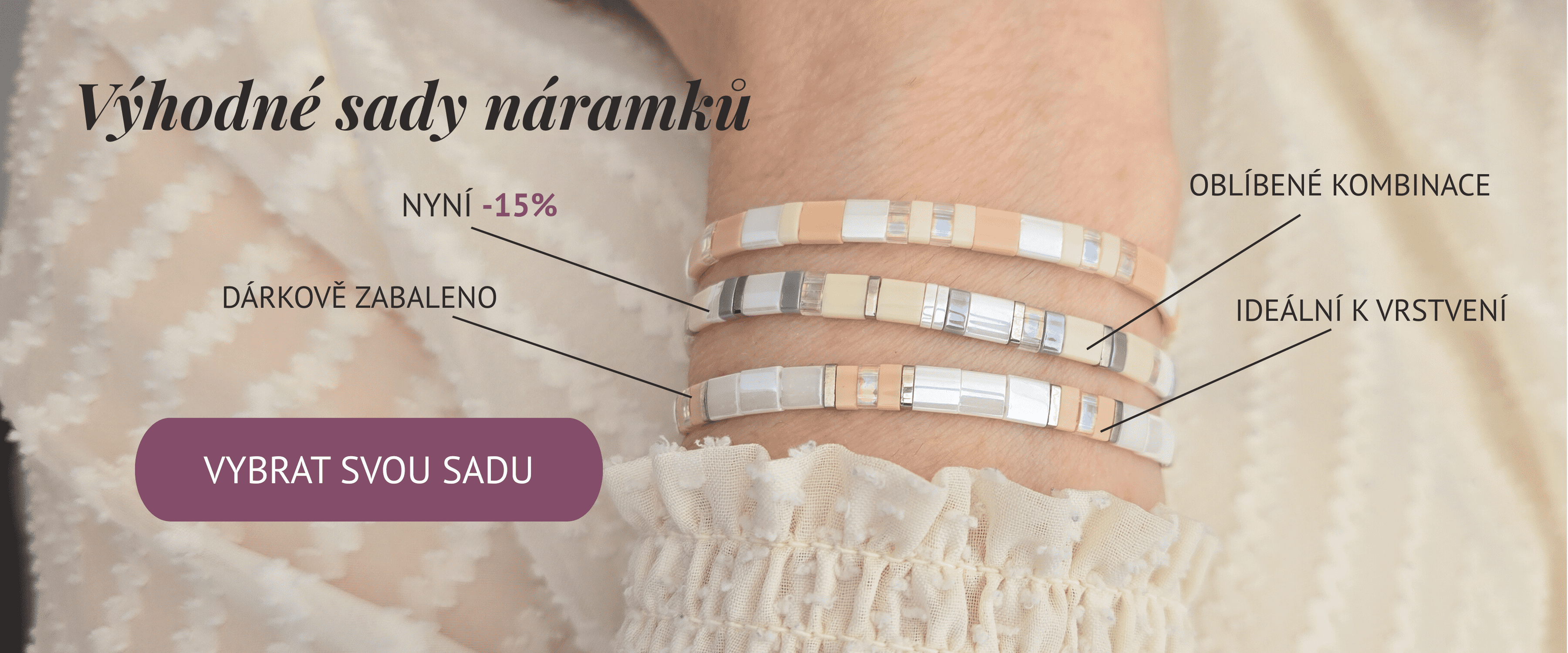 Výhodné sady náramků
