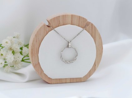 Náhrdelník Spojení - Ag925 s platinou
