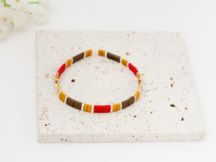 Náramek Miyuki Podzimní vášeň