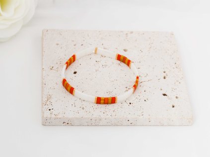 Náramek Miyuki Červená harmonie