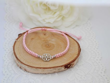 Shamballa náramek čtyři srdce