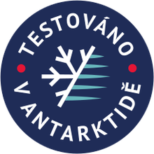 Ochranná známka Masarykovy univerzity Testováno v Antarktidě