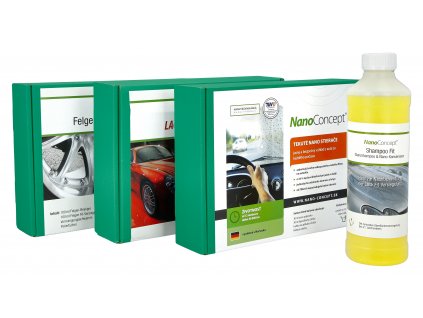 Ochrana laku, skla, ráfikov a zadarmo 500 ml šampón na lak