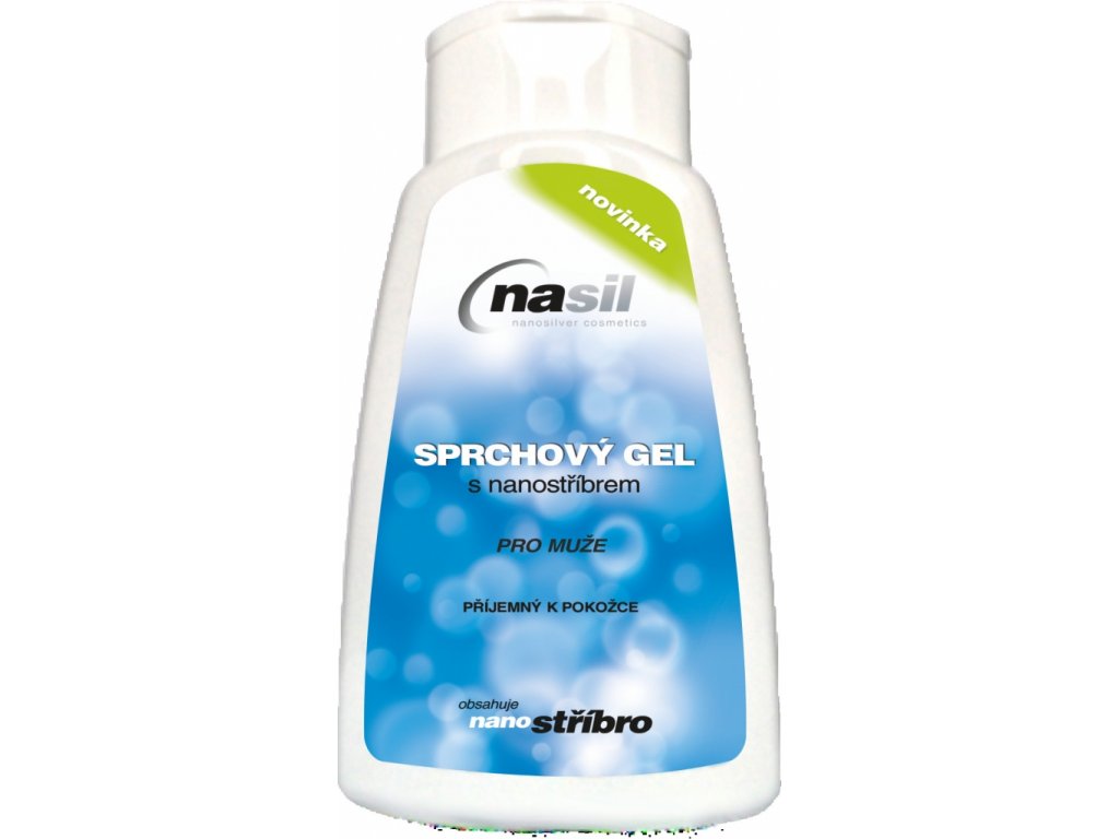 Nanotechnologie Nano4peace sprchovy gel pro muze s nanostribrem