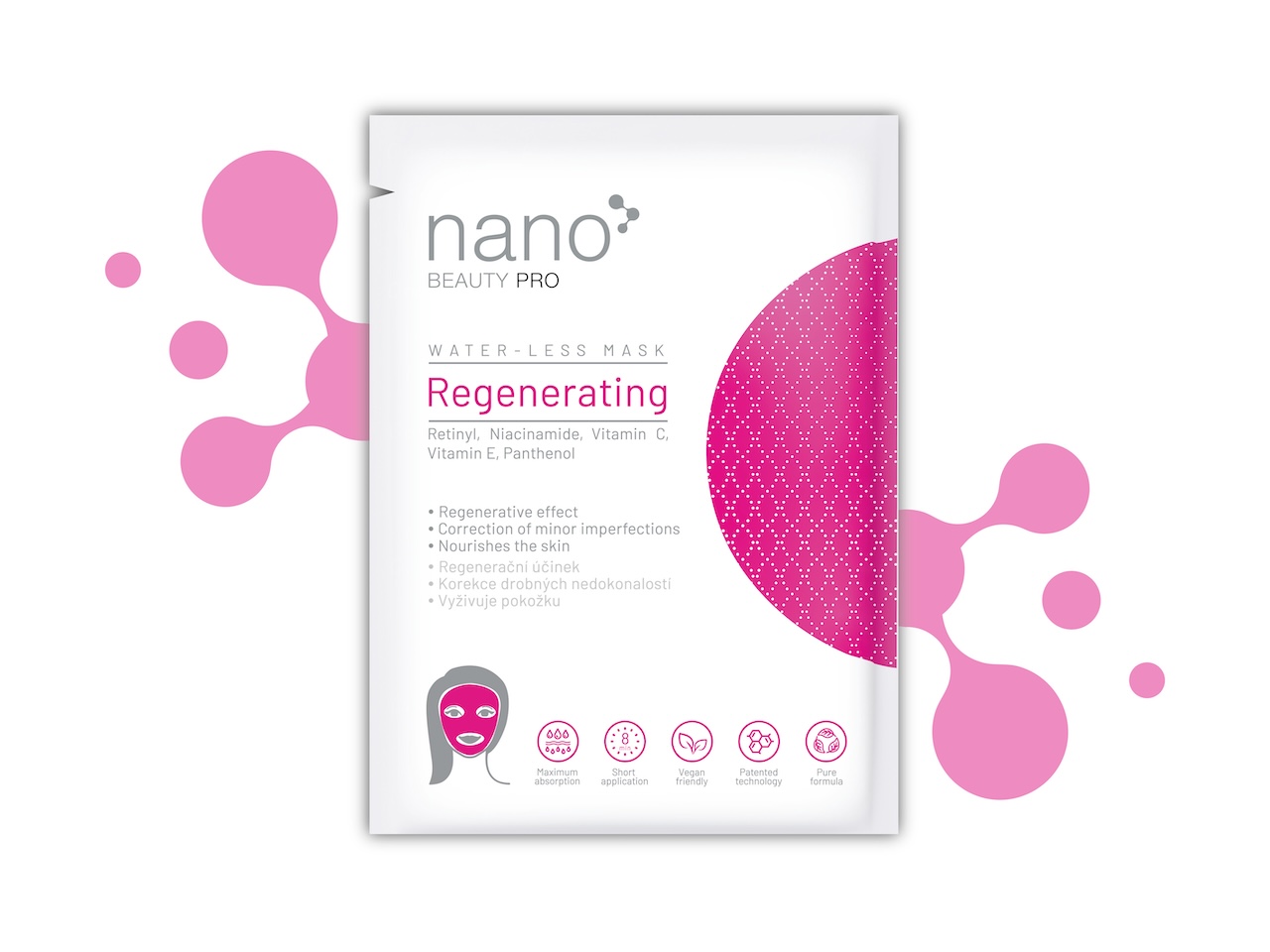nanoBeauty Regenerační pleťová maska