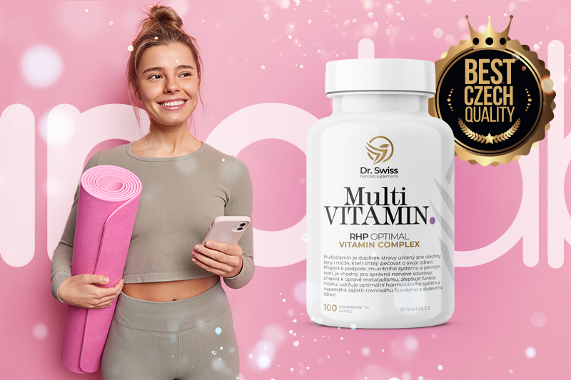 ❤️ 💪 Nechte Dr. Swiss multivitamín pečovat o vaše tělo i mysl